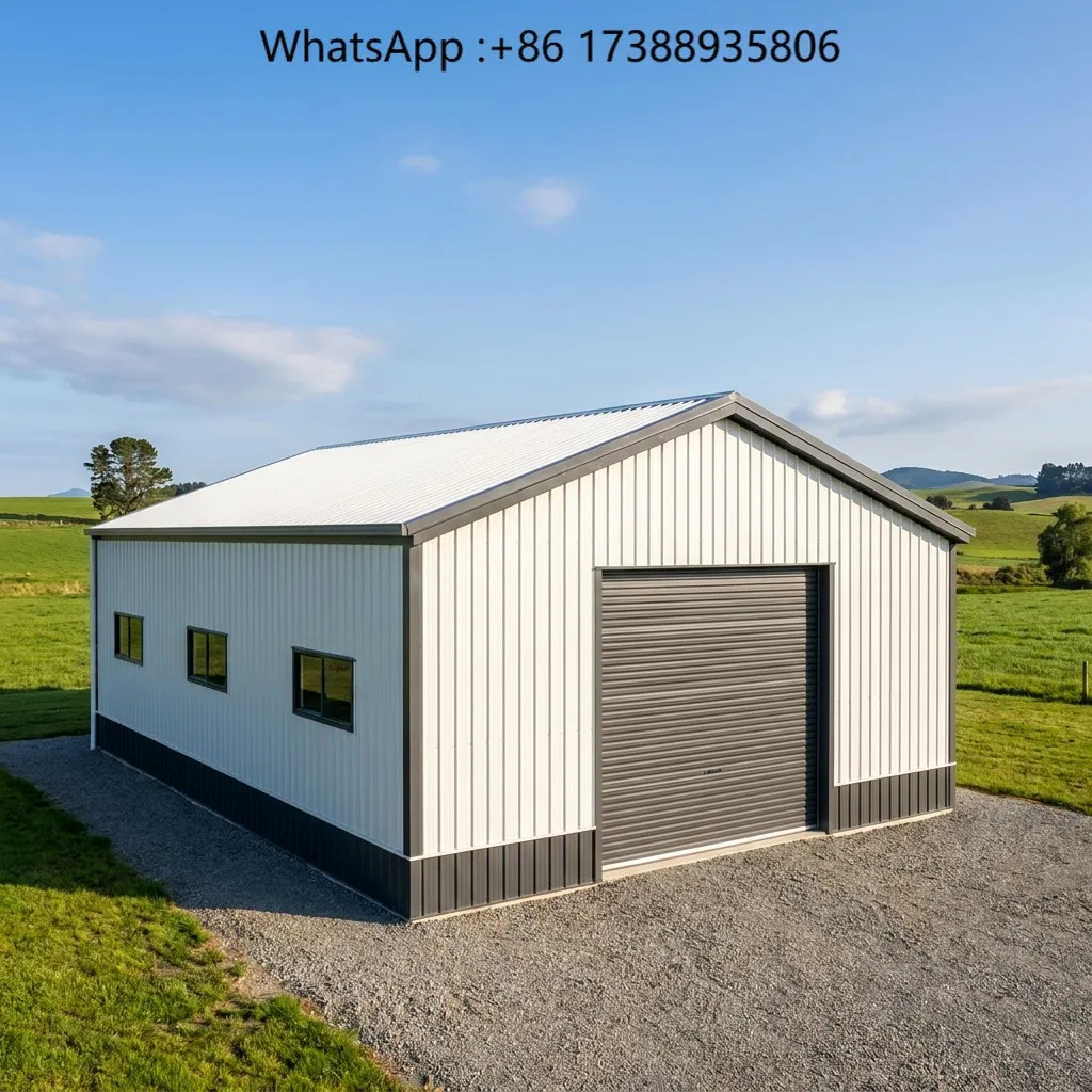 Modern Prefabricated Steel Structure Farm Storage Room for Agricultural Equipment