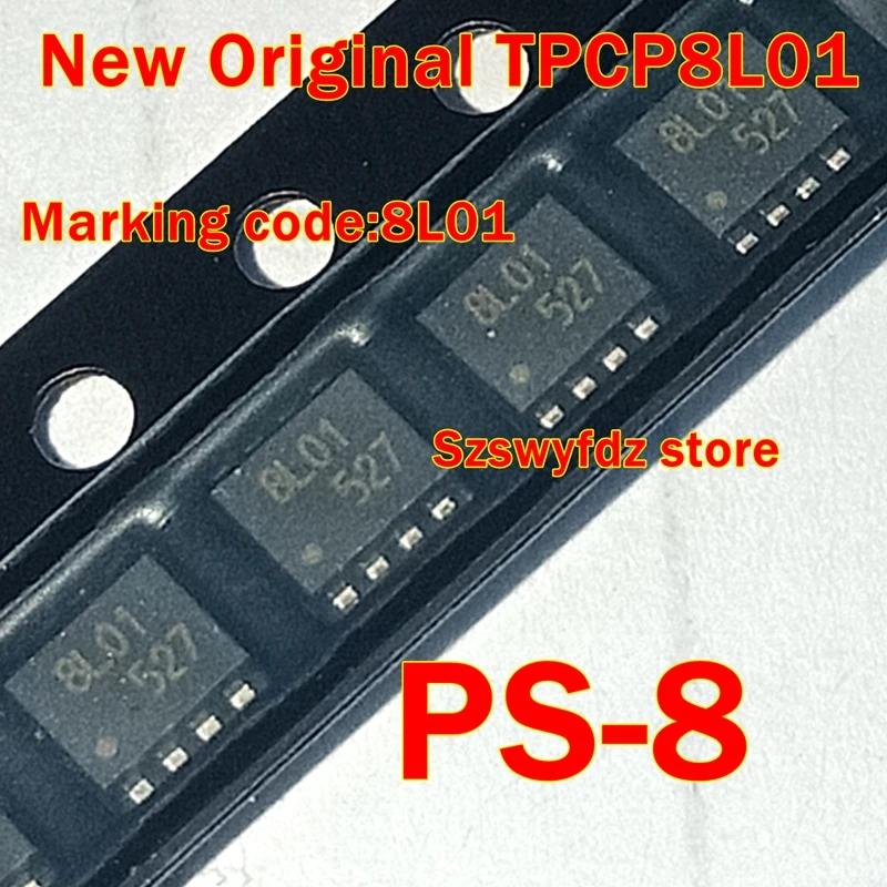

1pcs to 500pcs New Original TPCP8L01 PS-8 Marking code:8L01 Bipolar Small-Signal Transistors