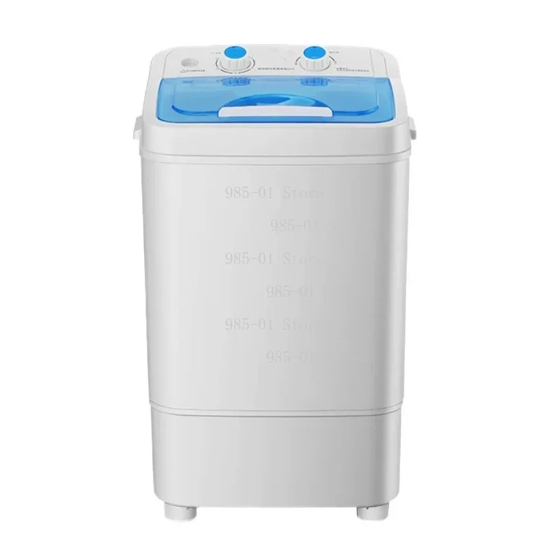 Mini Single Barrel Washing Machine, 4kg 5kg Capacity for Baby Clothes Equipped with Rotary Dryer Basket
