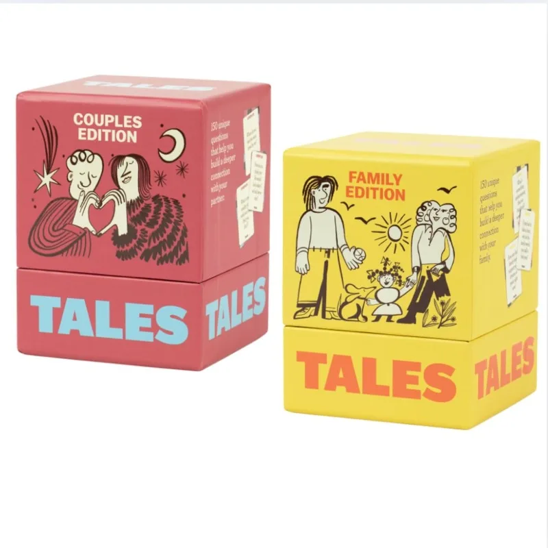 

New Dialogue Entry Card Home Edition Conversation Starter Couples Tarot Cards Toys for Couples Playing Cards Board Game Card