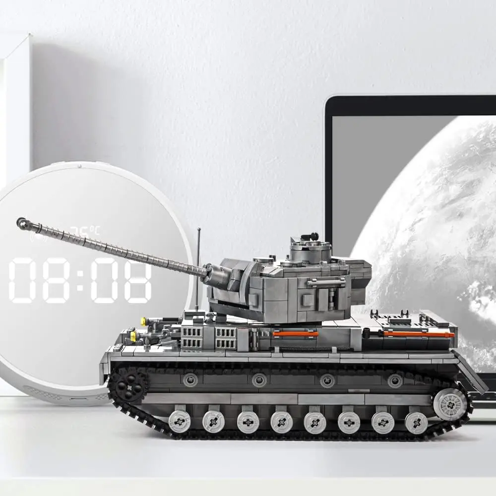 

Tank Army Building Block(1328 PCS), Military Historical Collection Model with Soldier Figures,Toys Gifts for Kid and Adult.