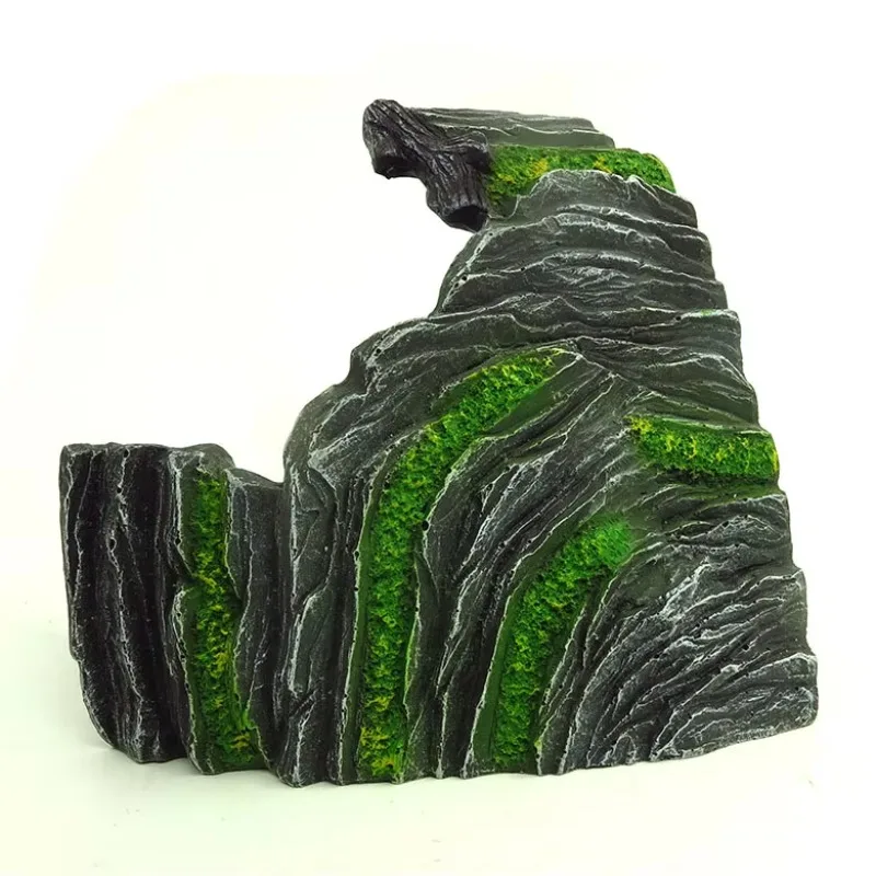 

Home Living Room or Pet Store Reptile New Design Plastic Resin Leather Case Cave