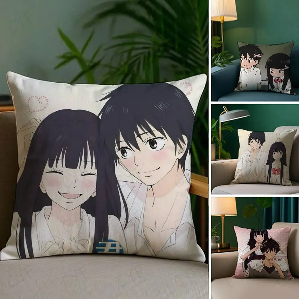 

K-Kimi Ni T-Todoke Anime Pillow Case Custom Printed Brushed Fleece Pillow, Baby Skin-Touch, Eco-Friendly Dye-Sublimation Cushion
