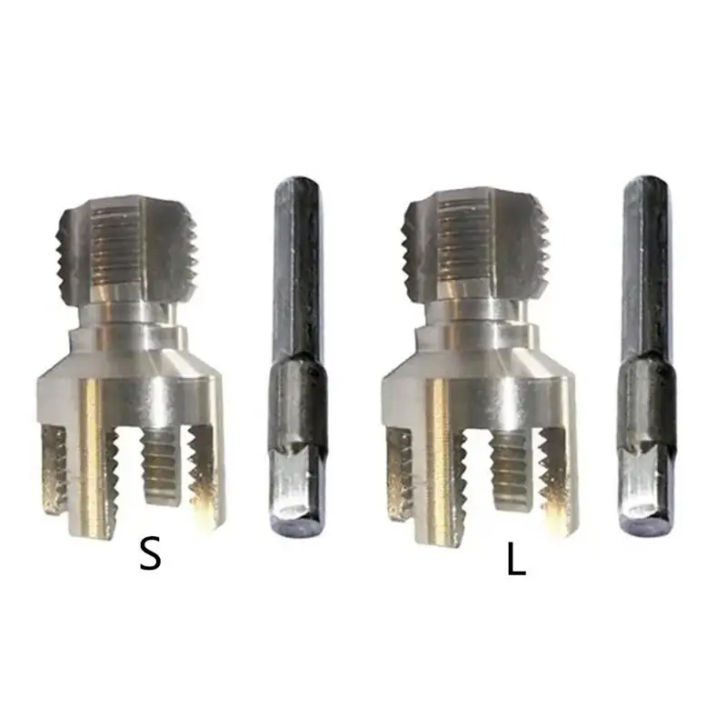 Double Purpose Pipe Threading Cutter Tool 3/4" Hexagonal Shank Plumbing D2RD