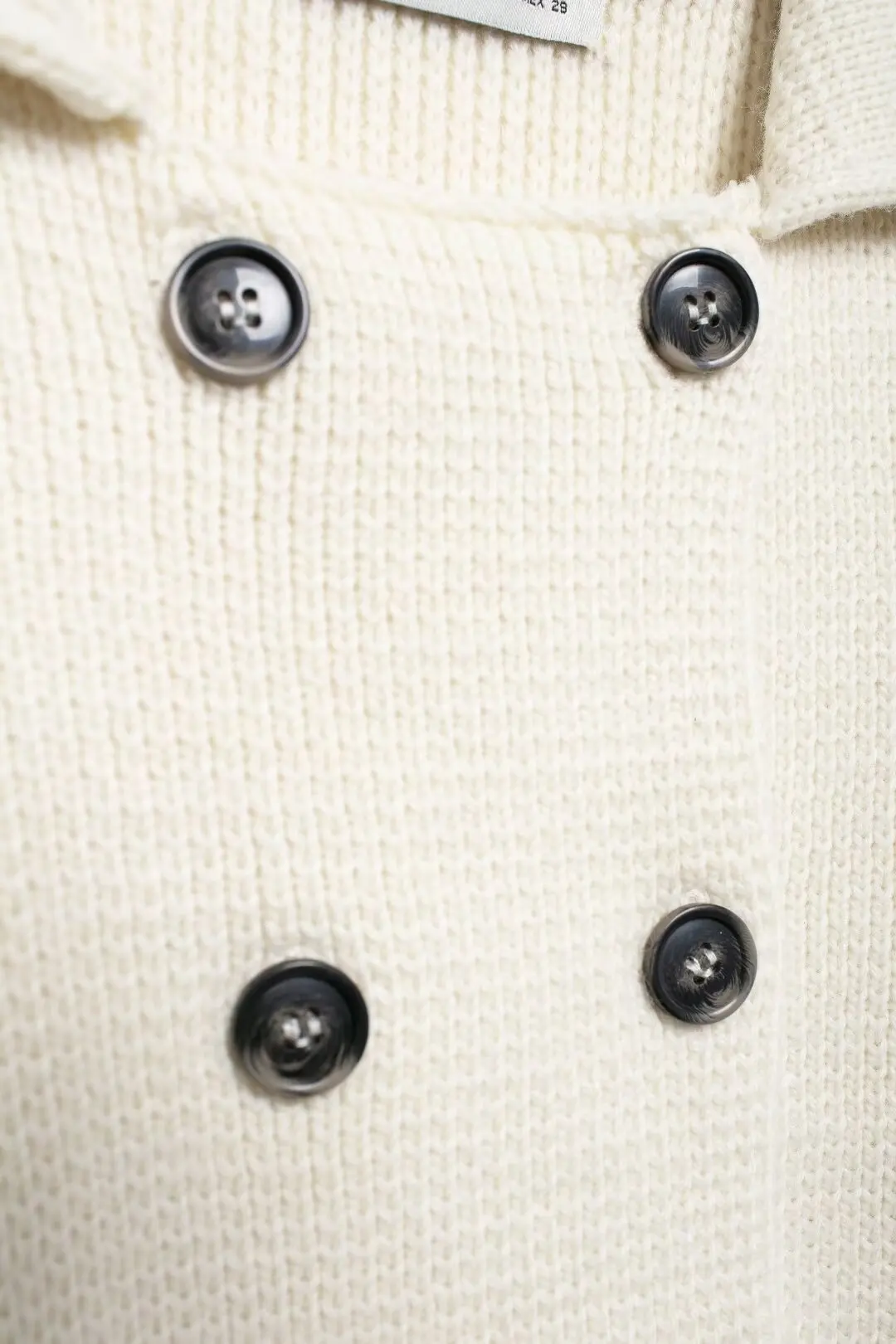 Tangada 2024 Women Elegant White Cardigan Sweaters Buttons Long Sleeve Female Jumper BE0342