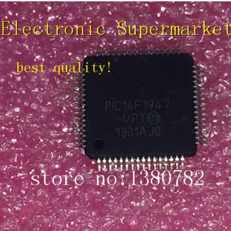 

Free Shipping 10pcs-100pcs PIC16F1947-I/PT QFP-64 New IC In stock!
