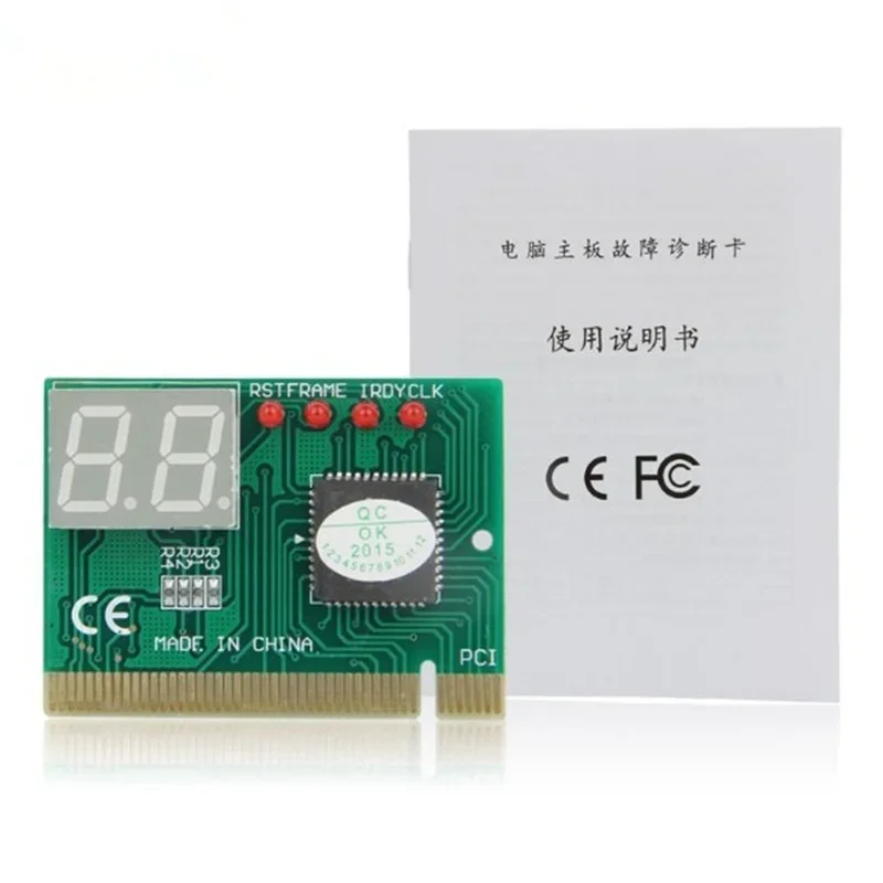 2-Digit Código PCI Cartão Motherboard Analyzer, pós-testador de diagnóstico para Laptop, PC, Dropshipping, O10, 20