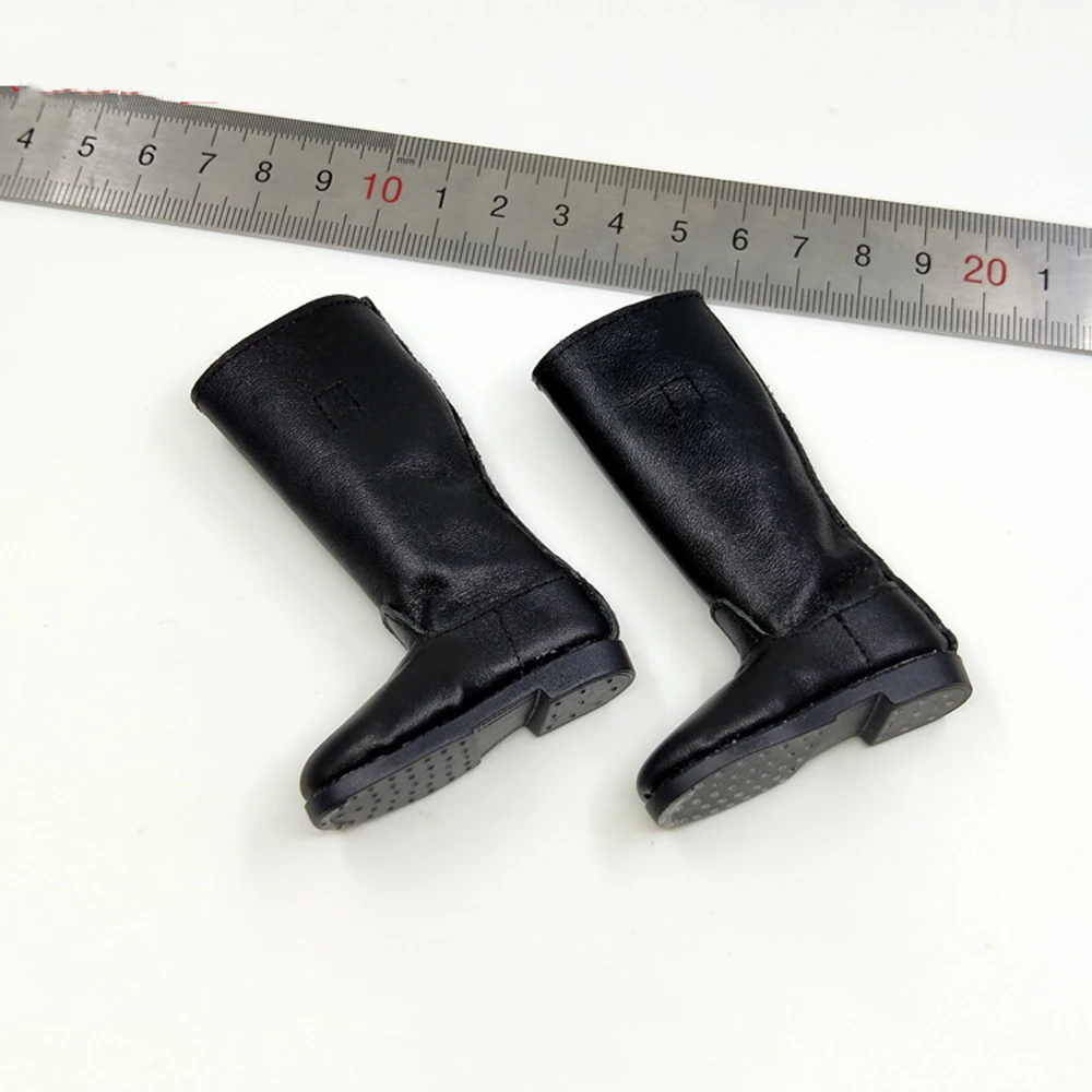 Alert Line Boundary AL100034 1/6th WWII Soviet NKVD Officer War Battle Black High Hollow Shoes Boots Model Suit 12inch Doll