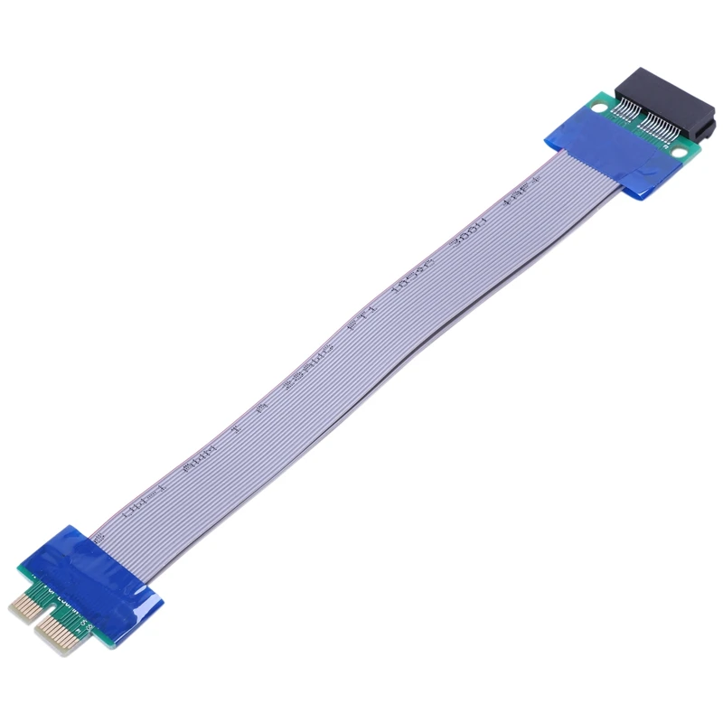 PCI-E 1X Riser Card Flex Extender Extension Cable for PC PCI-Express