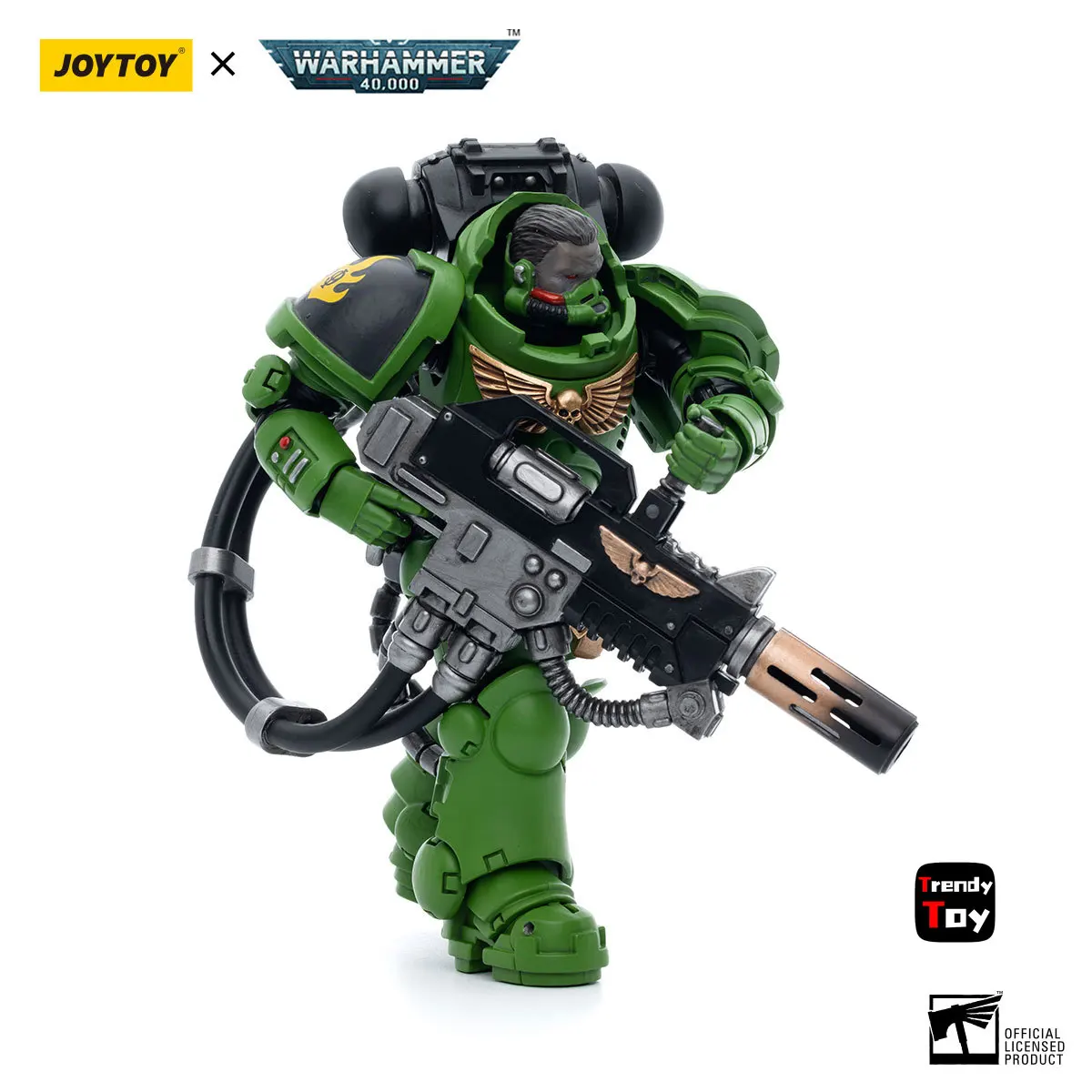 【JOYTOY】Warhammer 40K Salamanders Eradicators Brother T'Kren 1/18 Figurine d'action modèle jouet