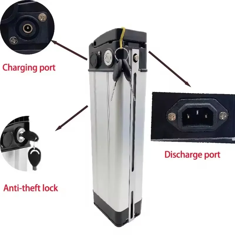 

48 В, новая литиевая батарея полной емкости 18650, 21 Ач, подходит для серебряной рыбы, 80-2000 Вт, воздушная быстрая транспортировка