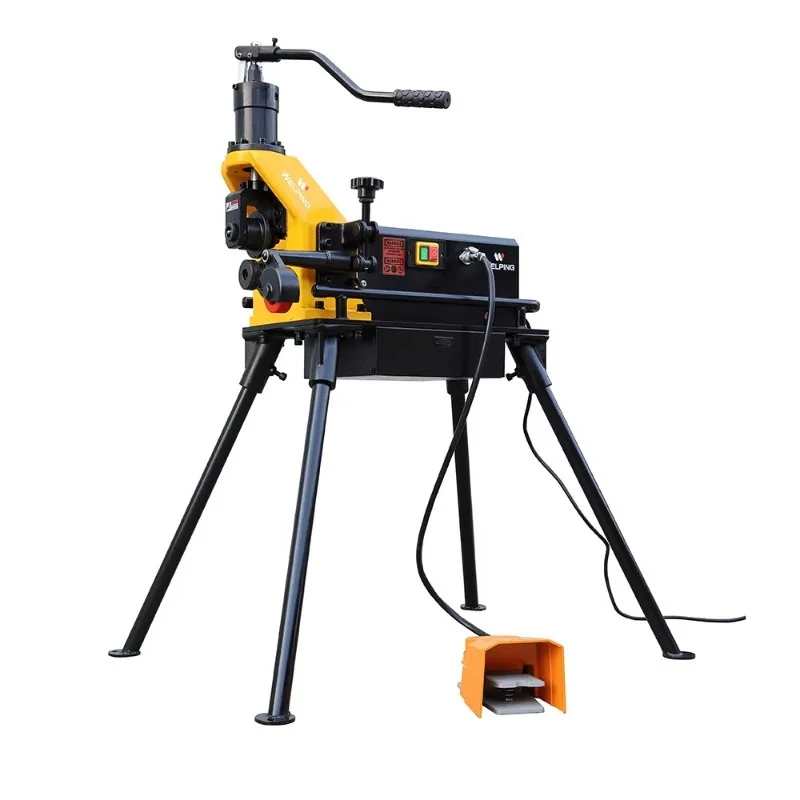 Roll Grooving Machine 1'' To 12'' SCH10/40 Steel Pipes And Stainless Steel Rool Grooves With CE Certification
