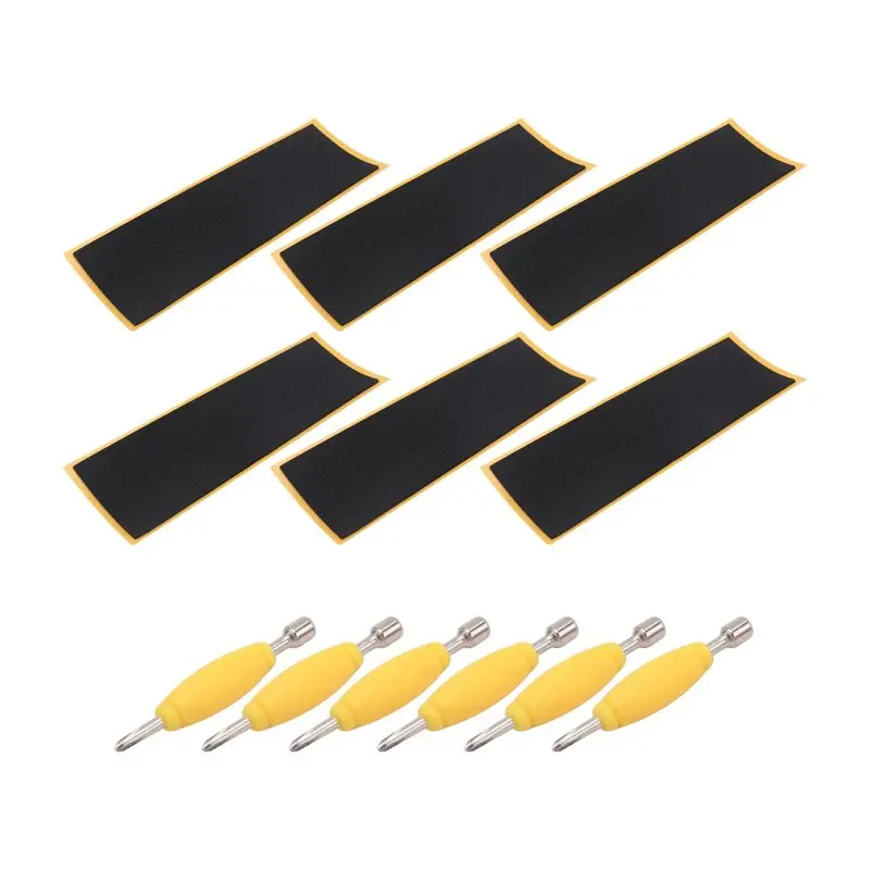 pacote-com-12-adesivos-de-espuma-para-fingerboard-ferramenta-chave-de-fenda-e-chave-de-porcas-para-finger-skateboards