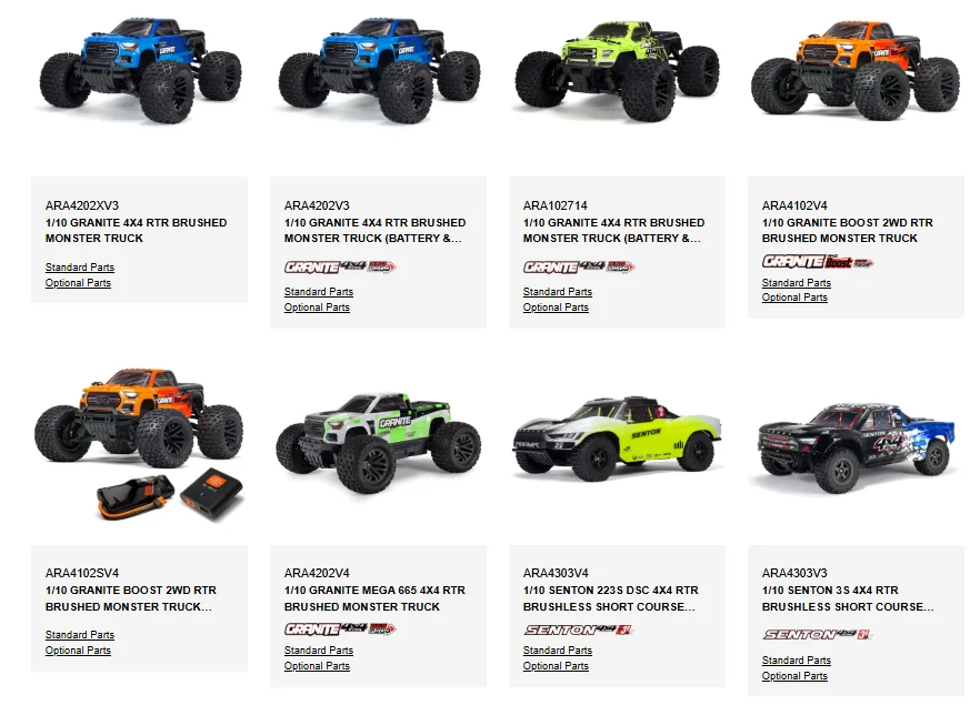 Blocco sterzo originale ARRMA ARAC9359 AR330469 (2): 4x4 per 1/10 BIG ROCK 1/8 TYPHON 1/8 TYPHON MEGA 1/10 VORTEKS 1/10 SENTON 1