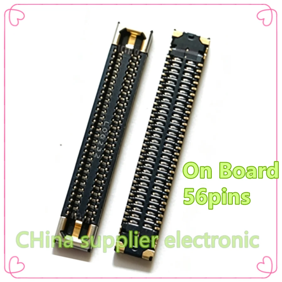 Display FPC Connector For Samsung Galaxy S21 Plus G996F nt20 G991 G991U B F S21 Ultra G998F Screen Plug On Board Flex 56pins