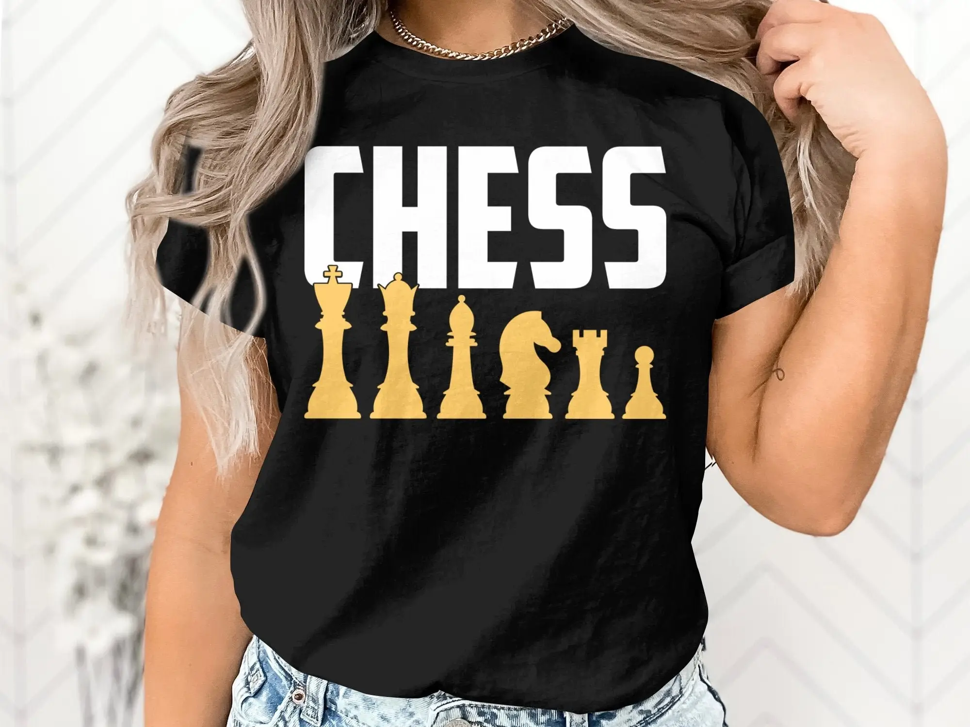 Chess Tournament Player Master T Shirt Checkmate For Kids Boys Girls