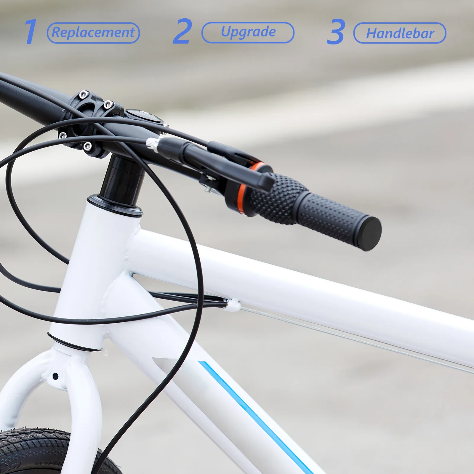 

40pcs Bicycle Handlebar End Caps Durable Replacement For Mountain Bike Road Bike Cycling Handlebar Bar End Plugs Parts