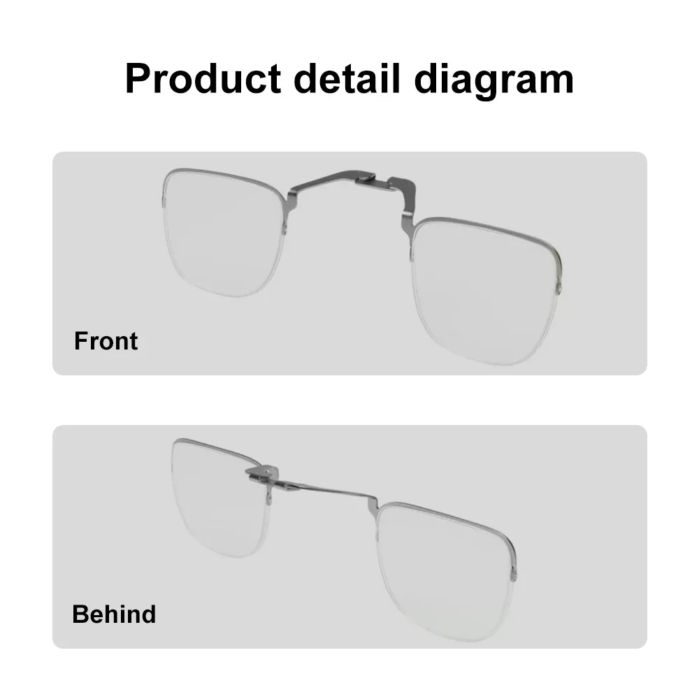 Xreal Air/Air 2/Pro/One Myopia Lens Custom Degree Smart AR Glasses Aspheric Resin Anti-Radiation Anti-Blue Anti-glare Lenses
