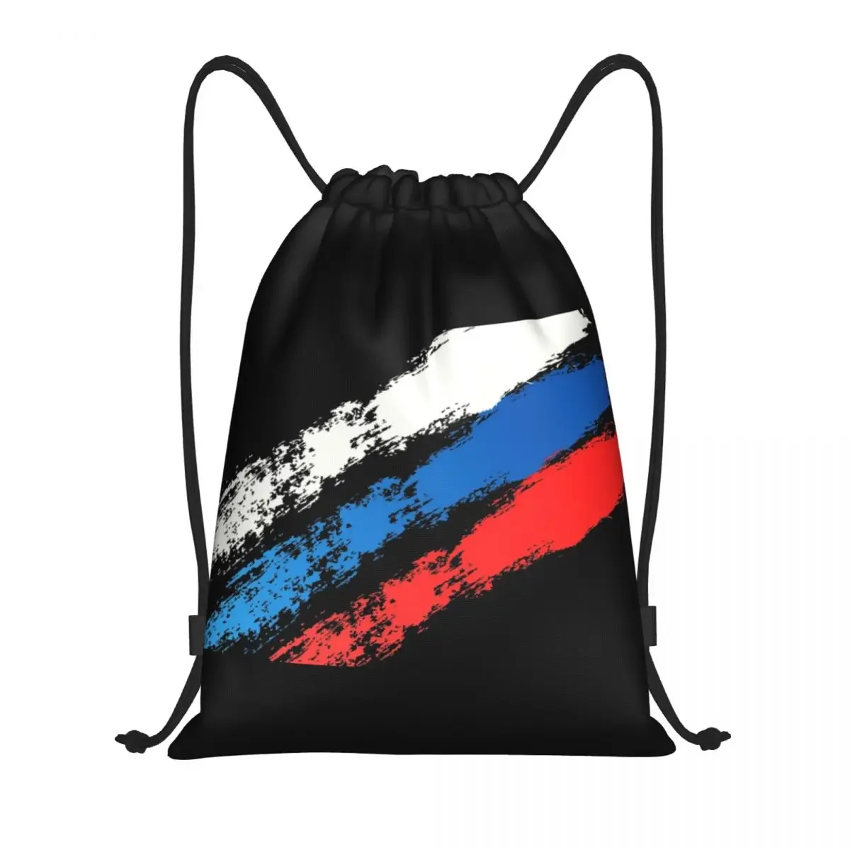 Mochila com cordão para homens e mulheres, Sacos com cordão, leve, ginásio, esportes, sacos de ioga, Russian Pride, personalizado