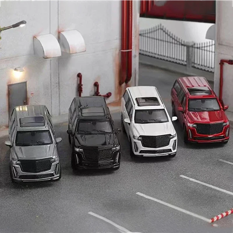 

GCD Shadow Pro In Stock 1:64 Escalade ESV 2023 Diecast Car Model Collection Miniature Toys