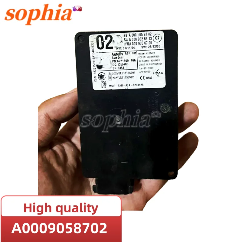 

A0009058702 0009058702 1PCS Radar Sensor Assist Module for Mercedes-Benz W222 W212 W217 W207 ML GL GLE W166 W205