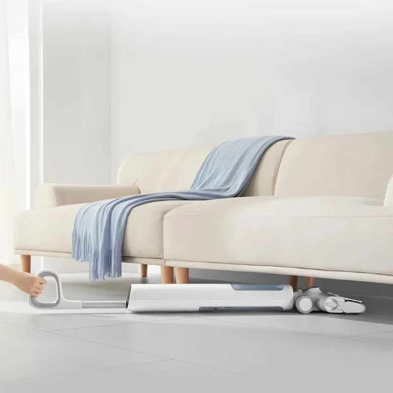 XIAOMI MIJIA Intelligent Handheld Vacuum Cleaner Wireless Floor Cleaner Self Cleaning Base Dry Wet Motor