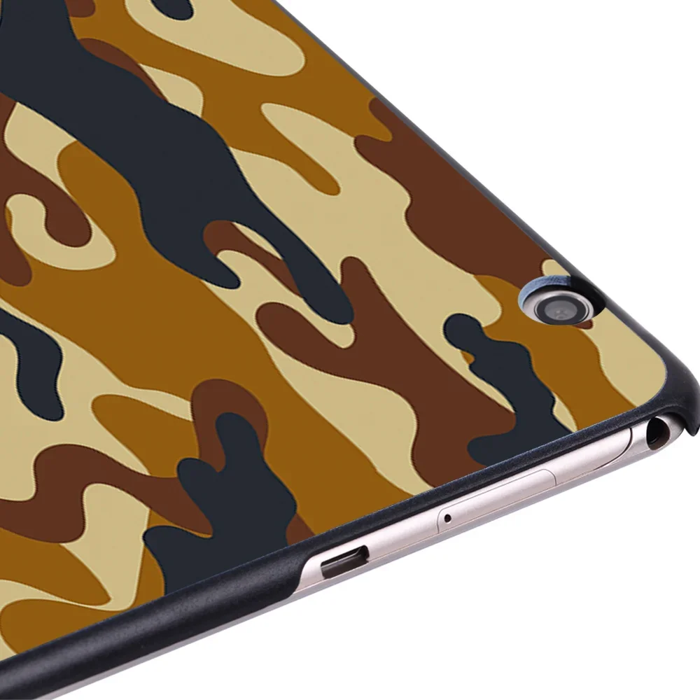 Case for Huawei MediaPad T3 10 9.6 Inch Ultra Thin Camouflage Series Pattern Tablet Hard Shell + Free Stylus