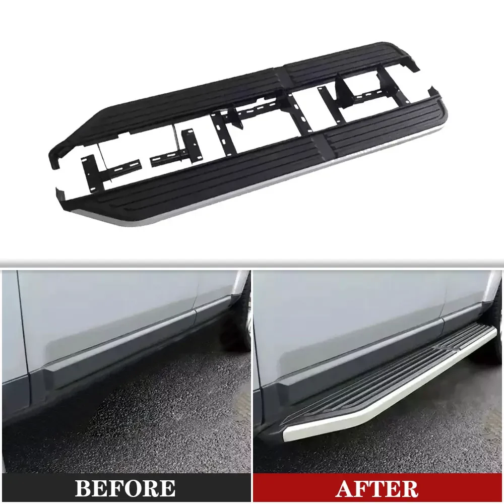 High Quality Original Aluminum Alloy Foot Bar Side Step Running Boards For Land Rover Discovery 3 4