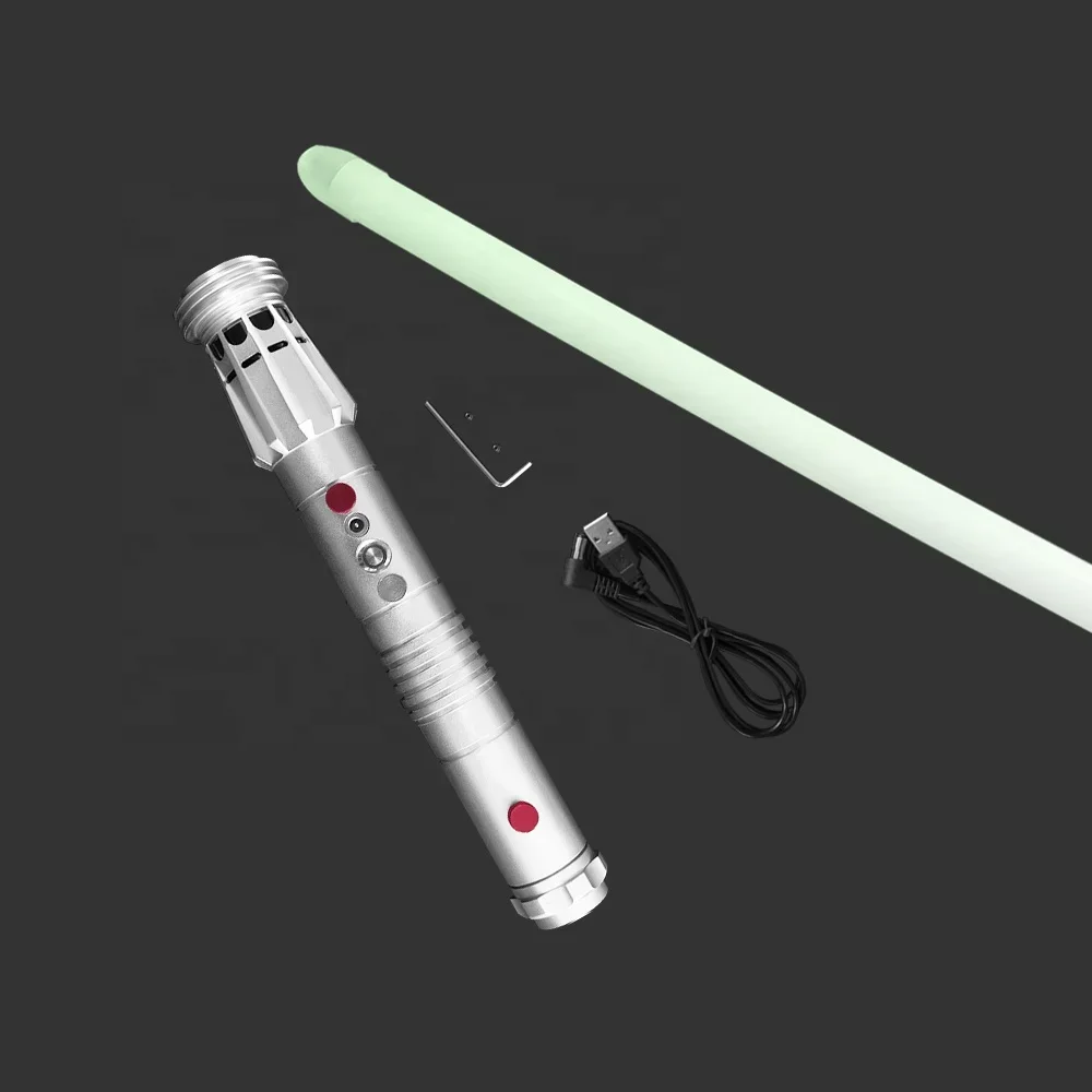 YDD maul saber with QD soundboard metal hilt and hight quality pc blade lightsaber toys for Star the Wars gift