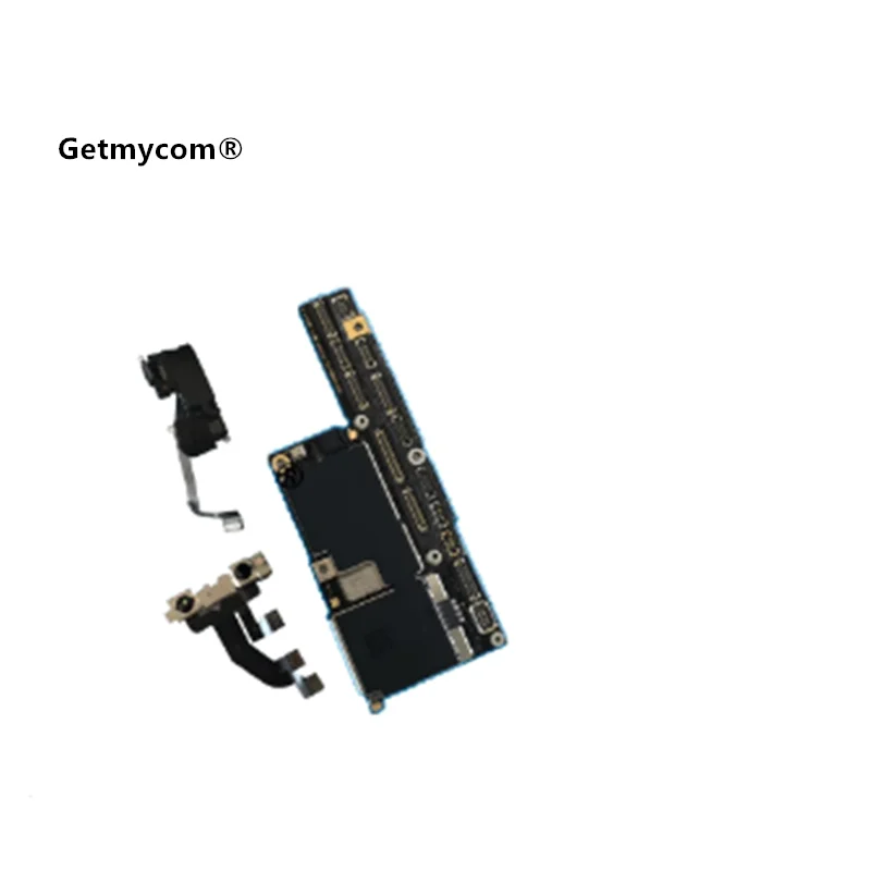 Getmycom for iPhone X 10 Unlocked Motherboard With Face ID 256GB IOS Logic board With Full Chips Mainboard 100% Origin