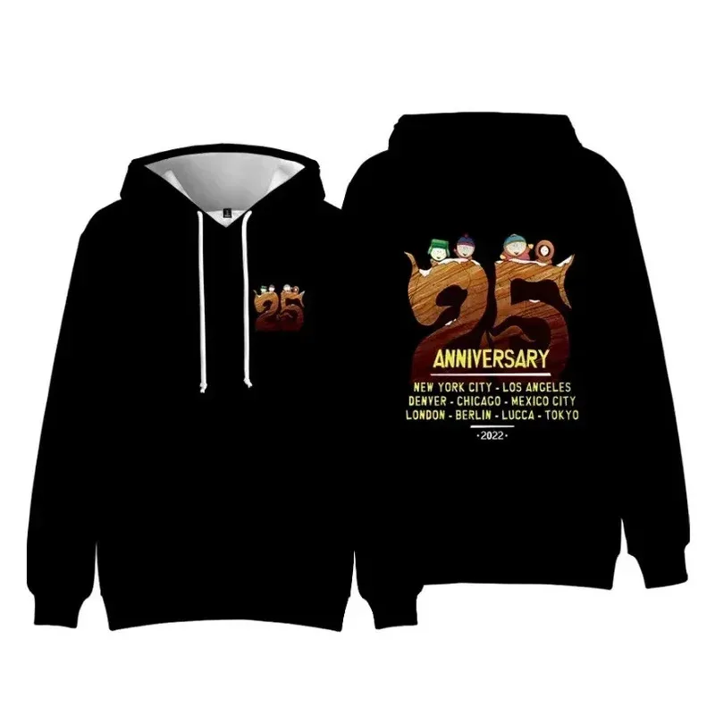 lHalloween Cosplayl South Cartoon Park Anime Felpe con stampa 3D Kenny Kyle Stan Moda Uomo Donna Felpa Costumi invernali Nascita