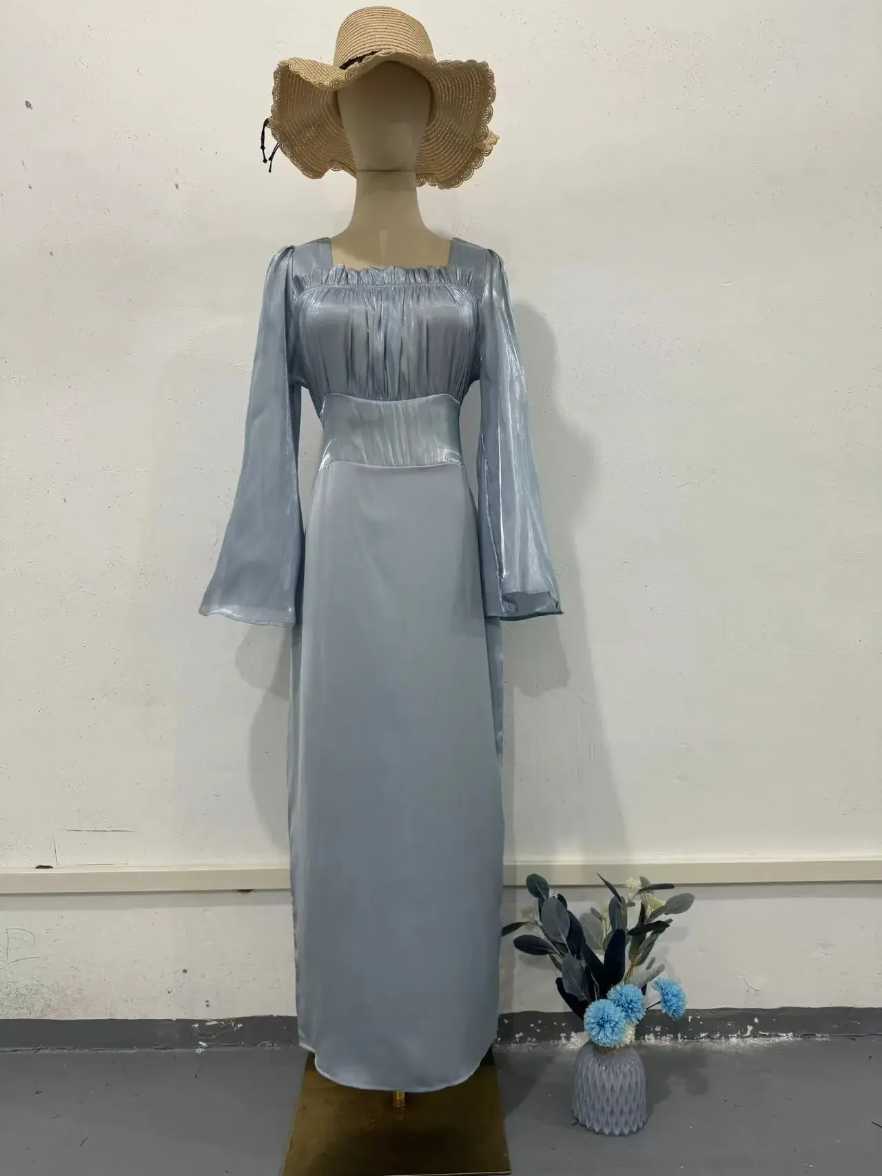 Eid Muslim Women Party Sweet Dress Jalabiya Abaya Ramadan Morocco Dubai Long Robe Abayas Kaftan Islam Vestidos Arab Dresses