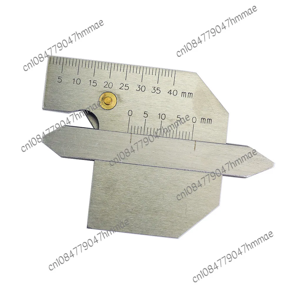 Weld Measuring Ruler Welding Ruler Weld Gauge Welding Inspecting Ruler HJC 45 Type Kh45 Welding Measuring Scale