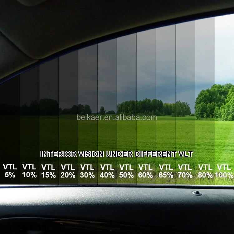 BKE PET TPU PPF 6 Mil Material Front Windshield Protection Film Car Window Tint Anti Break Windshield Protection Film