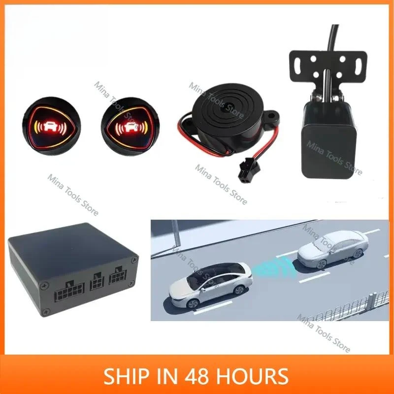 Cost-Effective AHD Image Sensor Vehicle Blind Spot Detection System BSD BSA BSM LCA RCTA DOW Compatible with Camry Avalon Rav