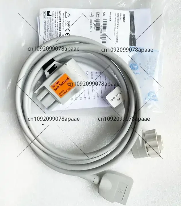 115-006578-00 MR6702 MR6905 D2/D3/D5/D6 Defibrillator Pads cable with 50ohm test load