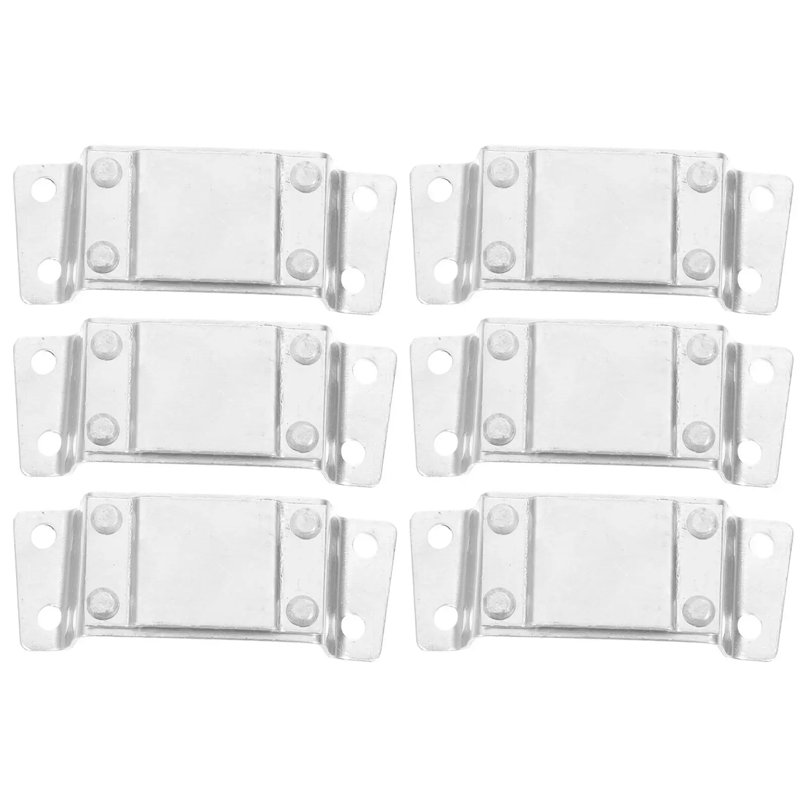 

Комплект из 6 кронштейнов для крепления фонарей на каску, усиленные, для строительных и горнодобывающих работ, универсальные