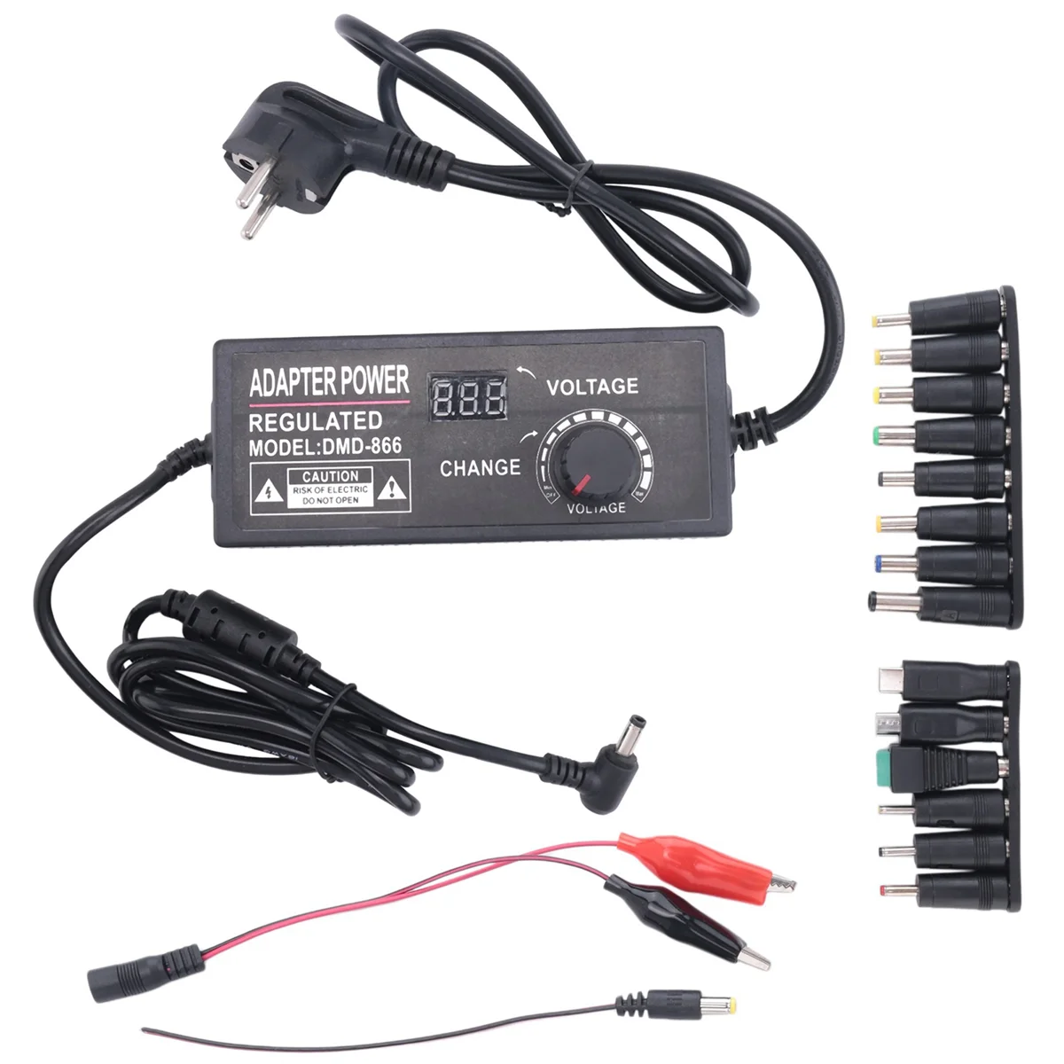Универсальный источник питания 3-36 В, 4 А, 144 Вт, 3 В, 5 В, 6 В, 9 В, 12 В, 15 В, 18 В, 20 В, 24 В, 30 В, 36 В, регулируемый переключатель переменного/постоянного тока, вилка европейского стандарта