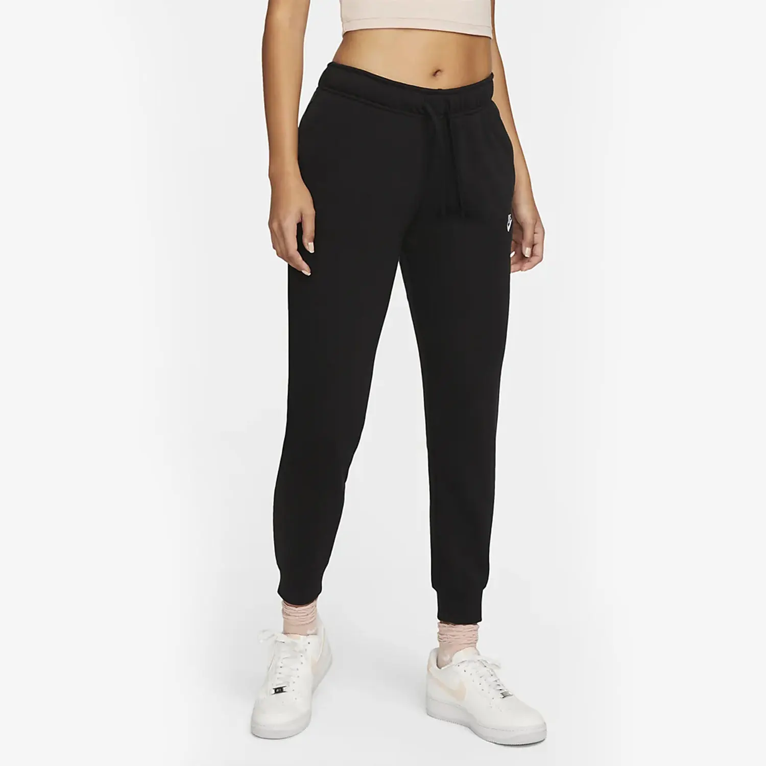 

Nike Authentic Winter New Women's Fleece Casual Sports Cuffed Pants DQ5192-010
