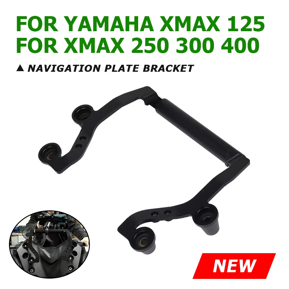 For Yamaha XMAX300 XMAX 300 X-MAX 125 250 400 Motorcycle Accessories GPS Navigation Bracket Holder Mobile Phone Support Mount