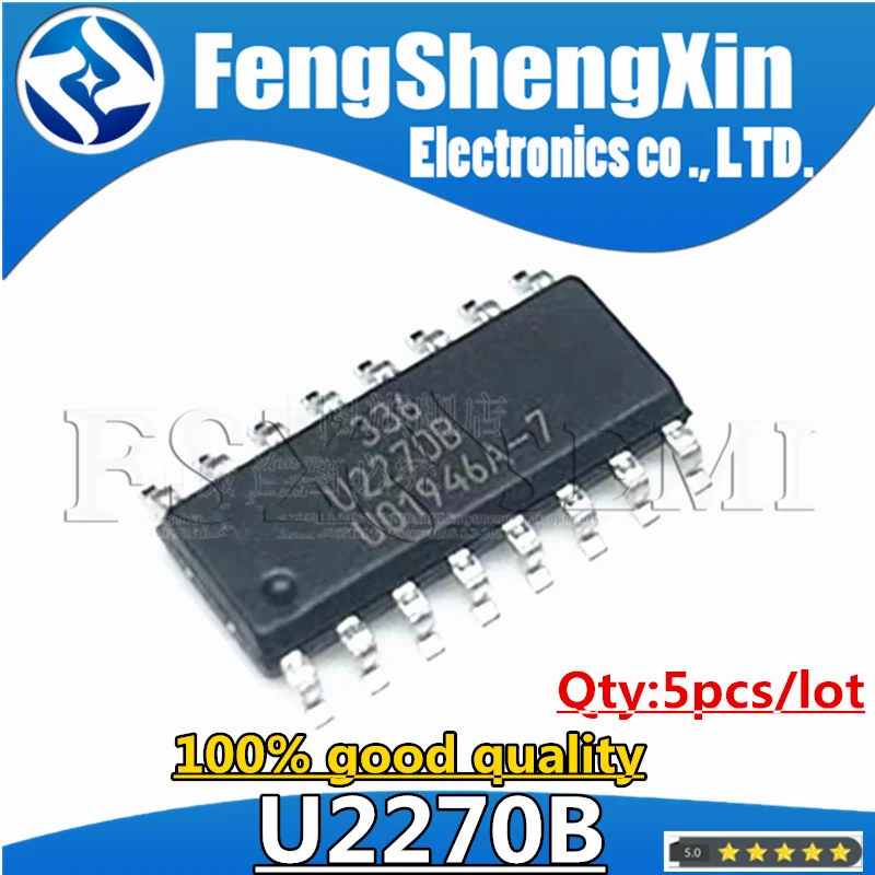 

5pcs/lot U2270B SOP-16 Read/Write Base Station IC chip