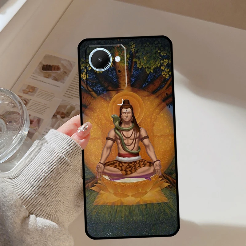 God Diety Hindu Ganesha Shiva Case For Realme GT Neo 5 3 2 3T 8 9 10 11 Pro Plus C15 C25s C21Y C30 C33 C35 C53 C55 C31