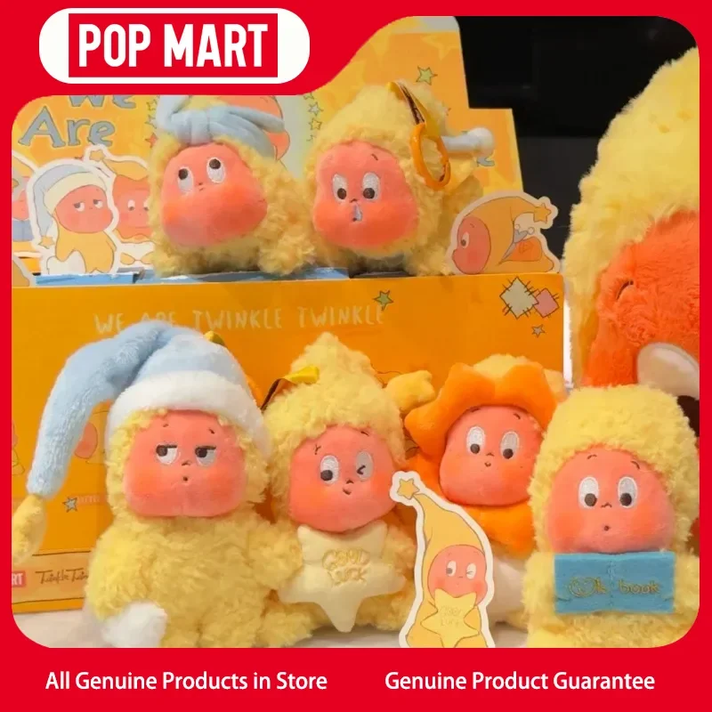 

Popmart 123! Star 2st Generation Person Series Plush Keychain Blind Box Trendy Gift Trendy Toys Mysterious Box Ornaments Figure
