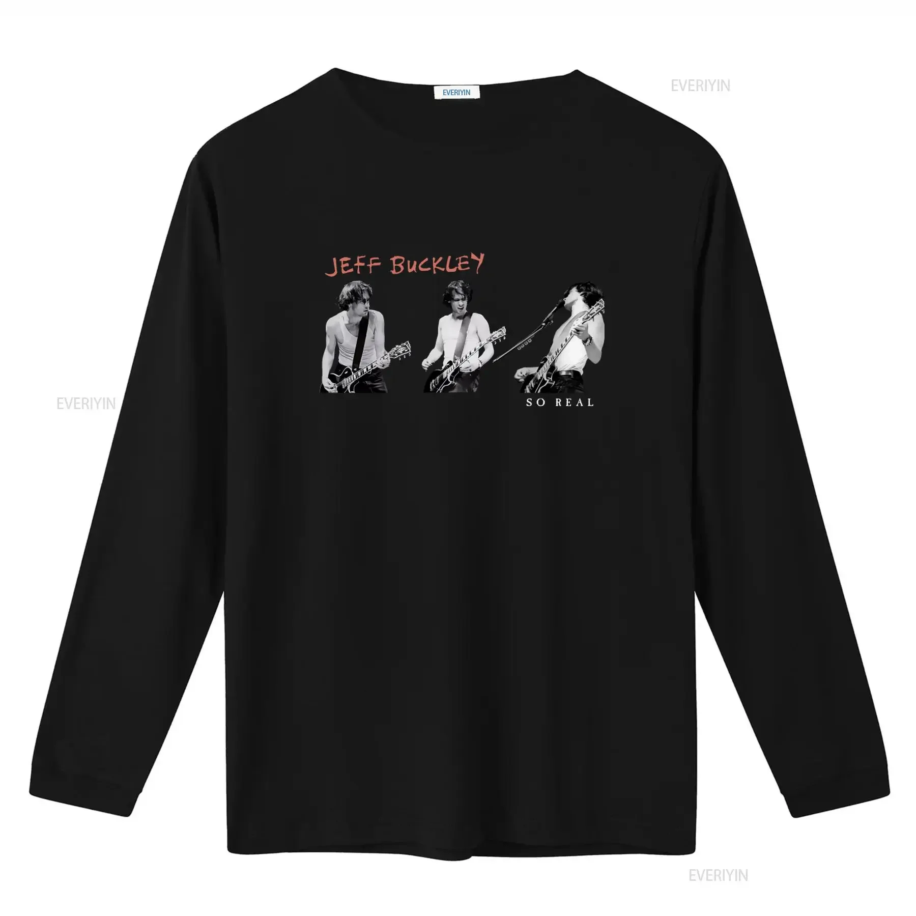 1994 Jeff Buckley So Real Vintage 90s Tour Concert T Shirt vintage Washed Top For Everyday Wear Casual Slightly Comfortable