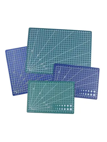 PP Cutting Mat Workbench Patchwork Cut Pad Sewing Manual DIY Knife Engraving Leather Cutter Board Single Side Underlay