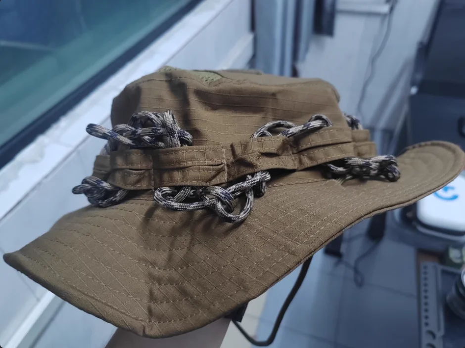 UFPRO قبعة بيني التكتيكية قبعة حافة مستديرة MC متعددة التضاريس CP جميع التضاريس وولف براون #1