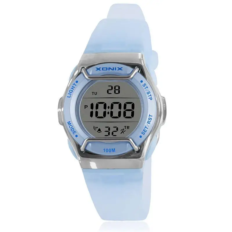 XONIX Precise Fashion Simple Wind Student Examination Electronic Watch Multifunctional Luminous Waterproof Children's Watch Men