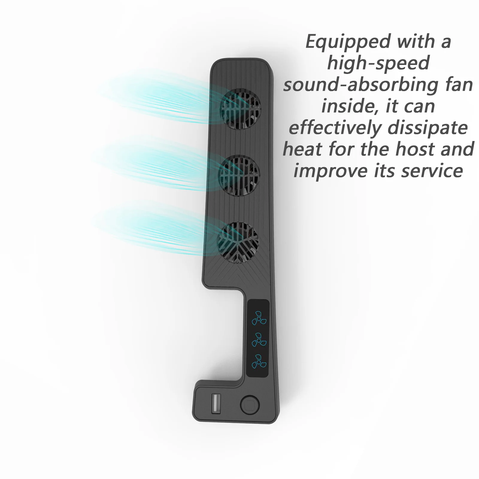 Nuovo per ventola di raffreddamento della Console di gioco PS5slim per ventola di raffreddamento Host PS5Slim ventola posteriore tre livelli di conversione gratuita personalizzata