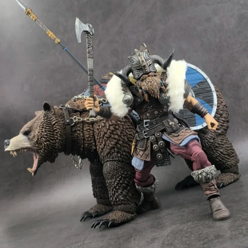 Em Estoque: Coleção de Figuras Four Horsemen Studios Mythic Legions Starbuck Gravebreaker, Barbarian, Ursa Major e Minotaur - Modelo de Brinquedo