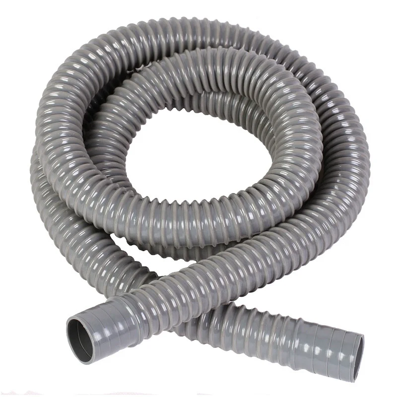 32mm Kitchen Sewer Pipe Flexible Bathroom Sink Drains Downcomer Hose Waste Pipe Overflow Pipe Waste Pipe Trap Connector 80cm